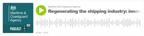 MCA podcast regenerating the shipping industry